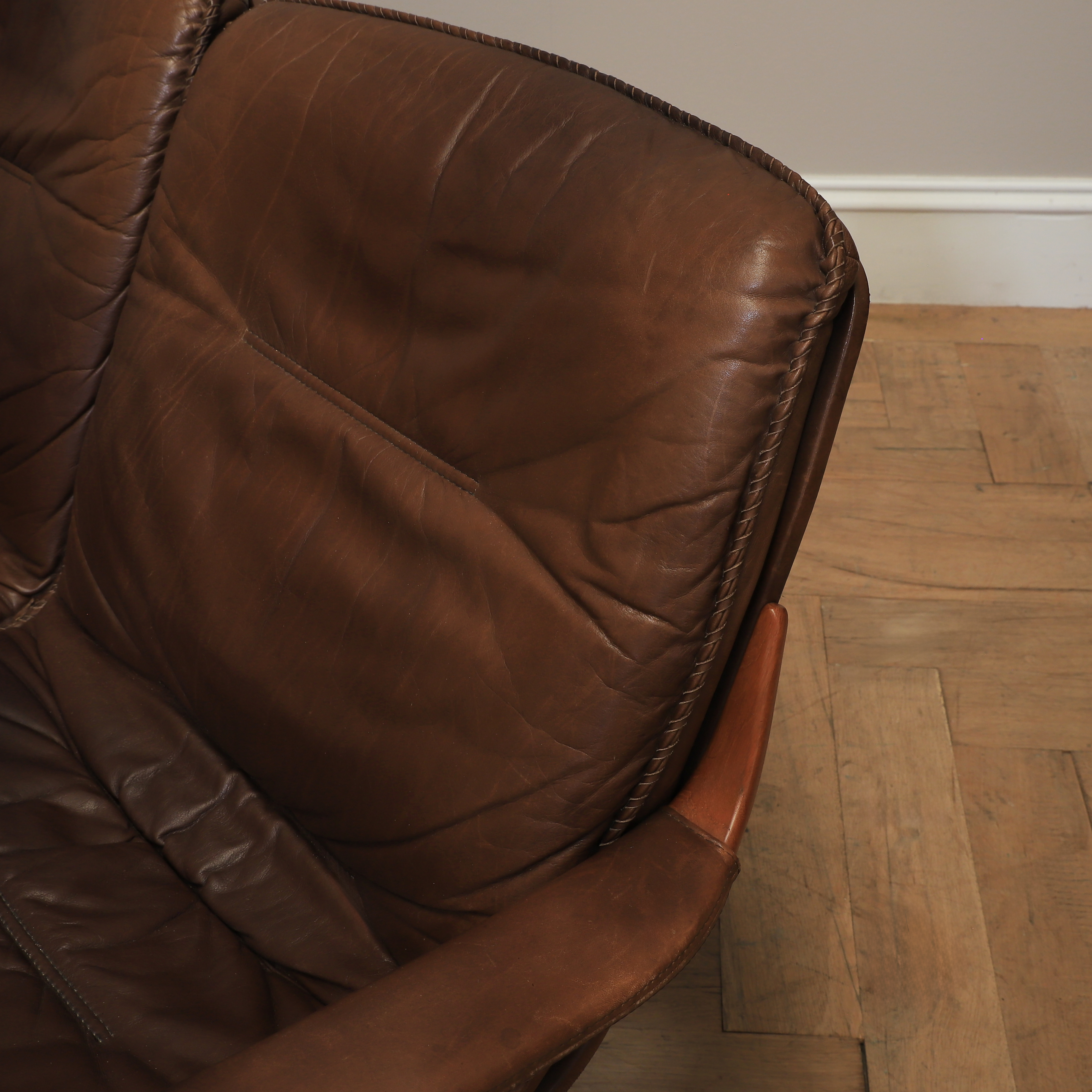 Mid-Century 3-Seater Couch and Chair