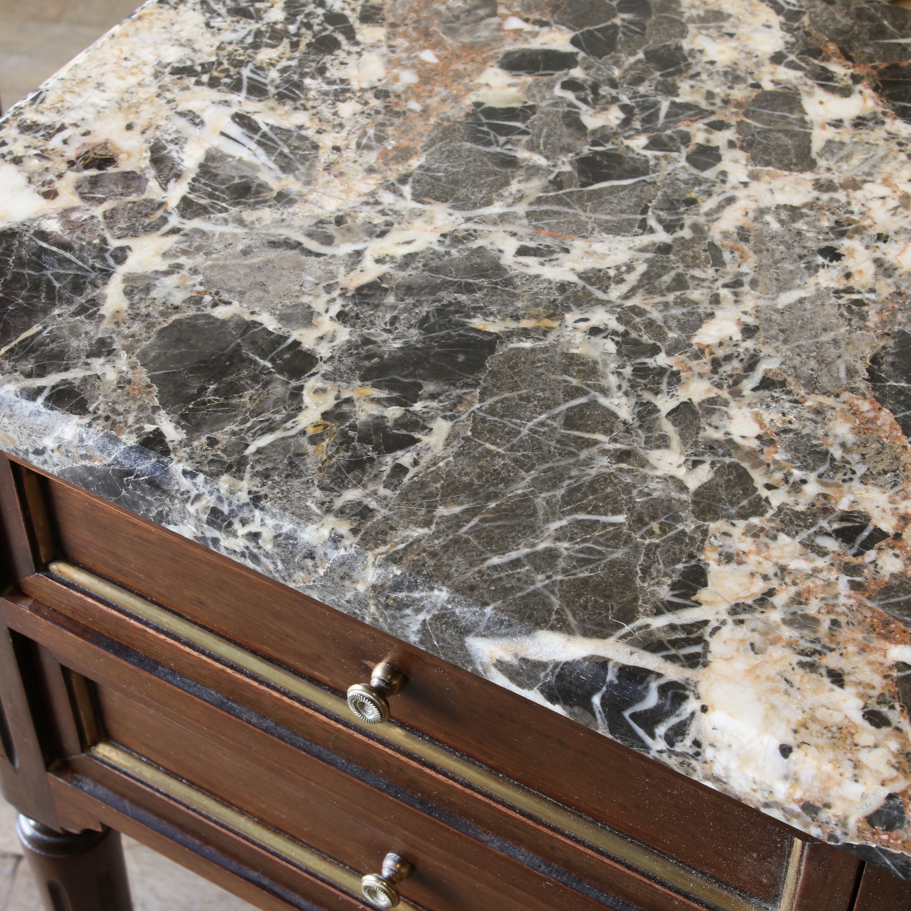 Pair of Louis XVI Bedsides