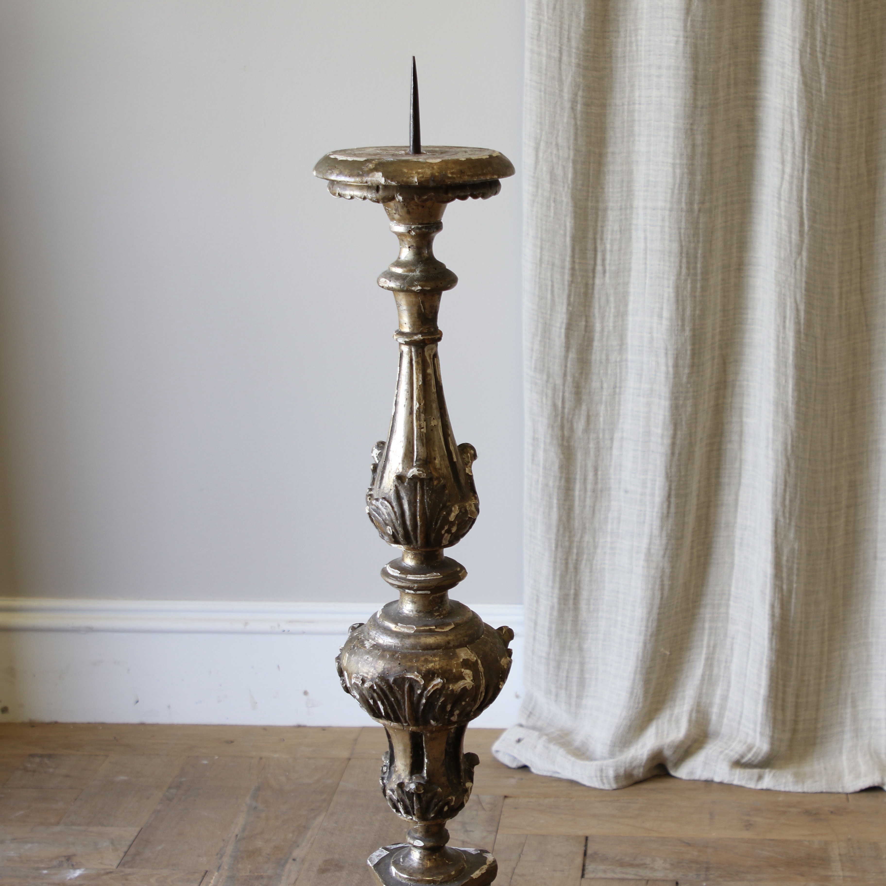 Pair of Rococo Candlesticks