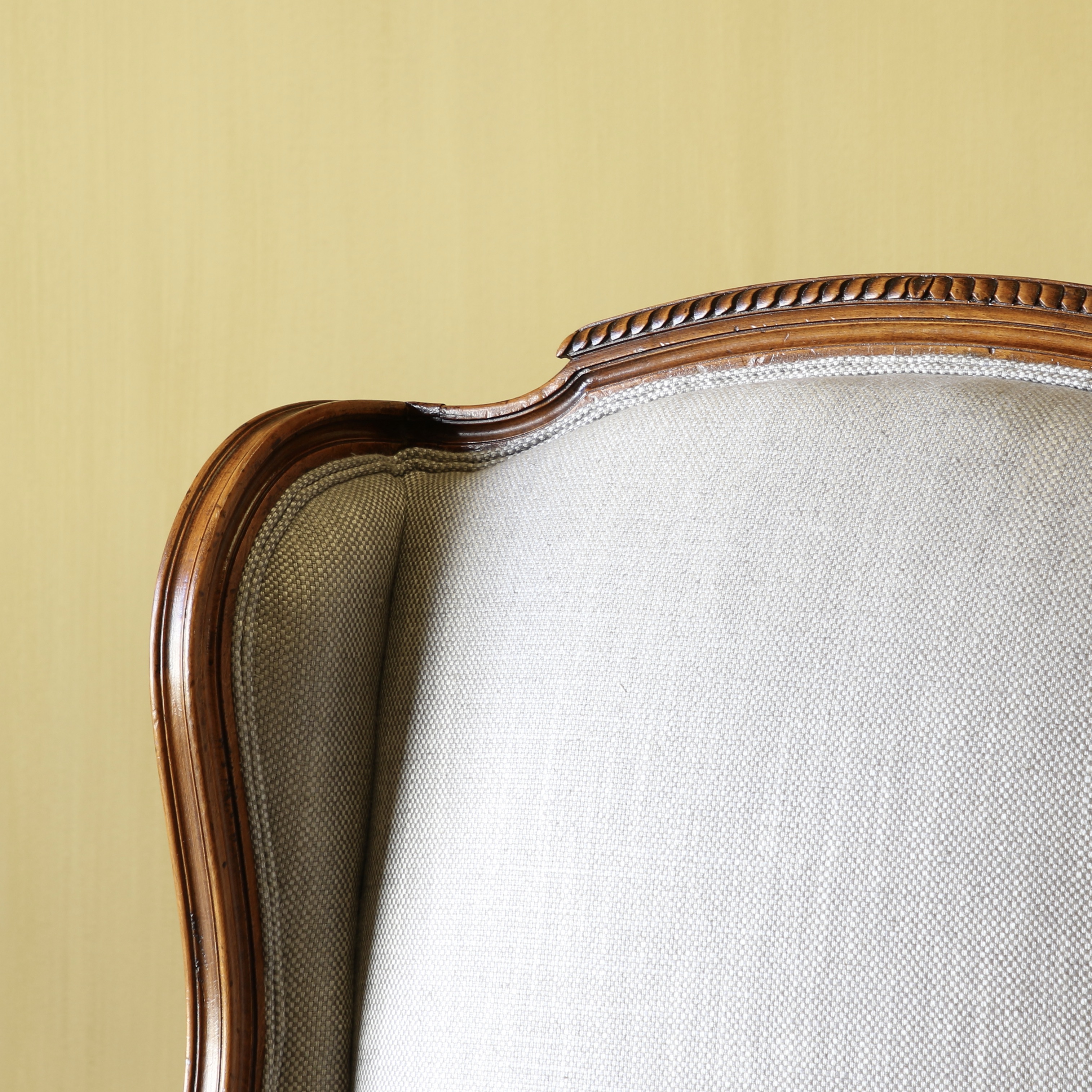 Wing Back Louis XVI Armchairs