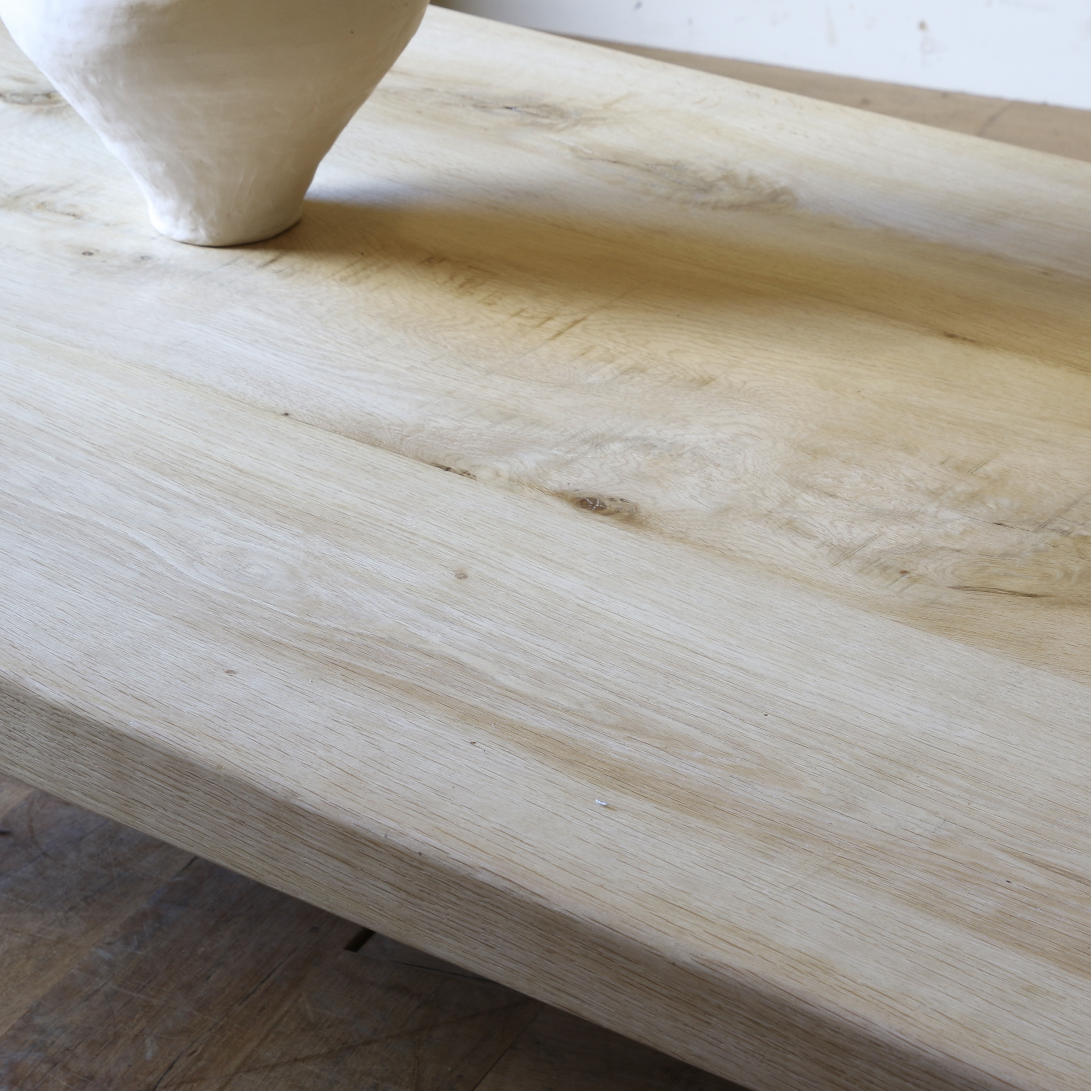 Wabi Sabi Coffee Table with Iron Legs