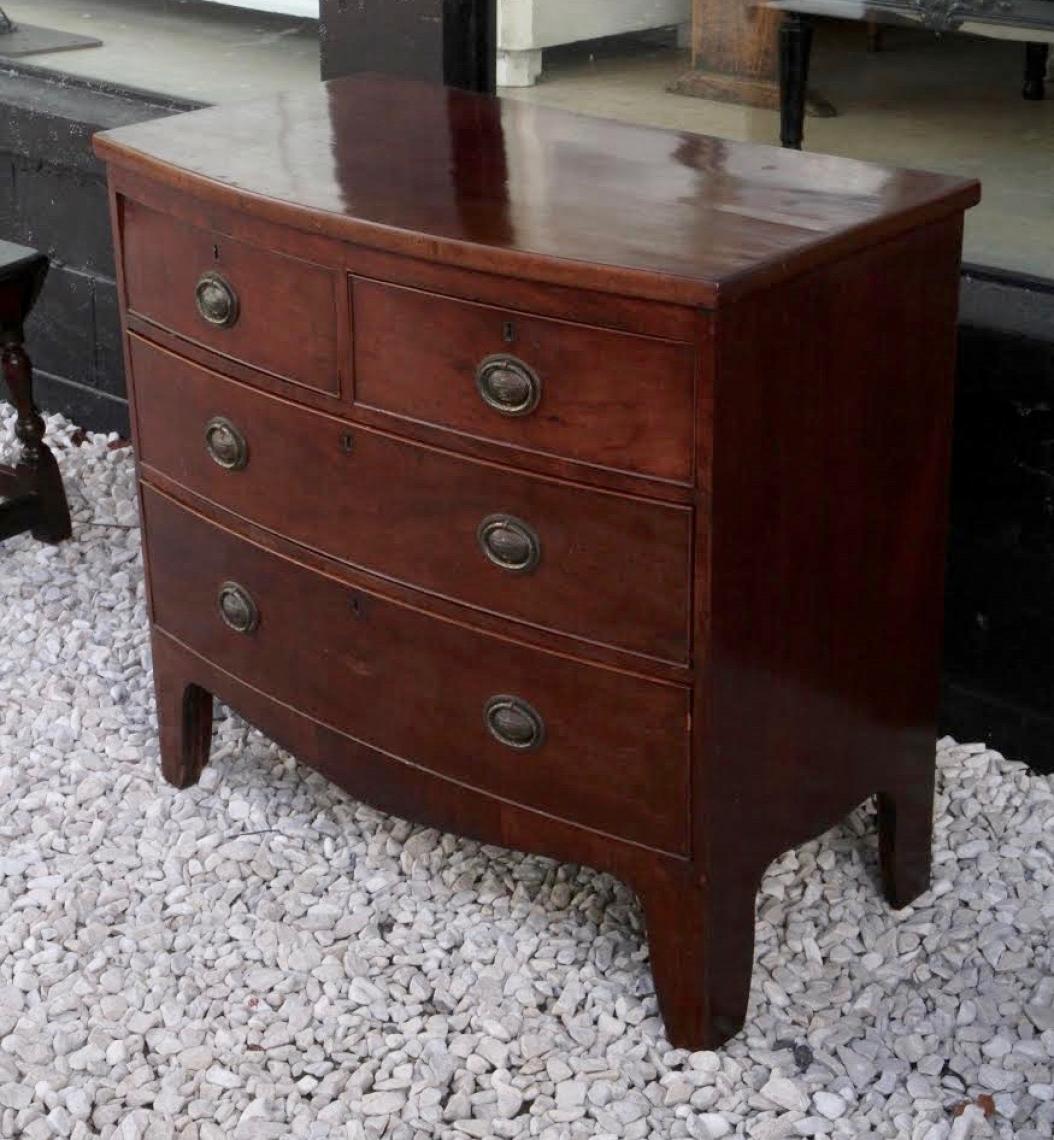 John Stephens Small Georgian Bow Front Chest
