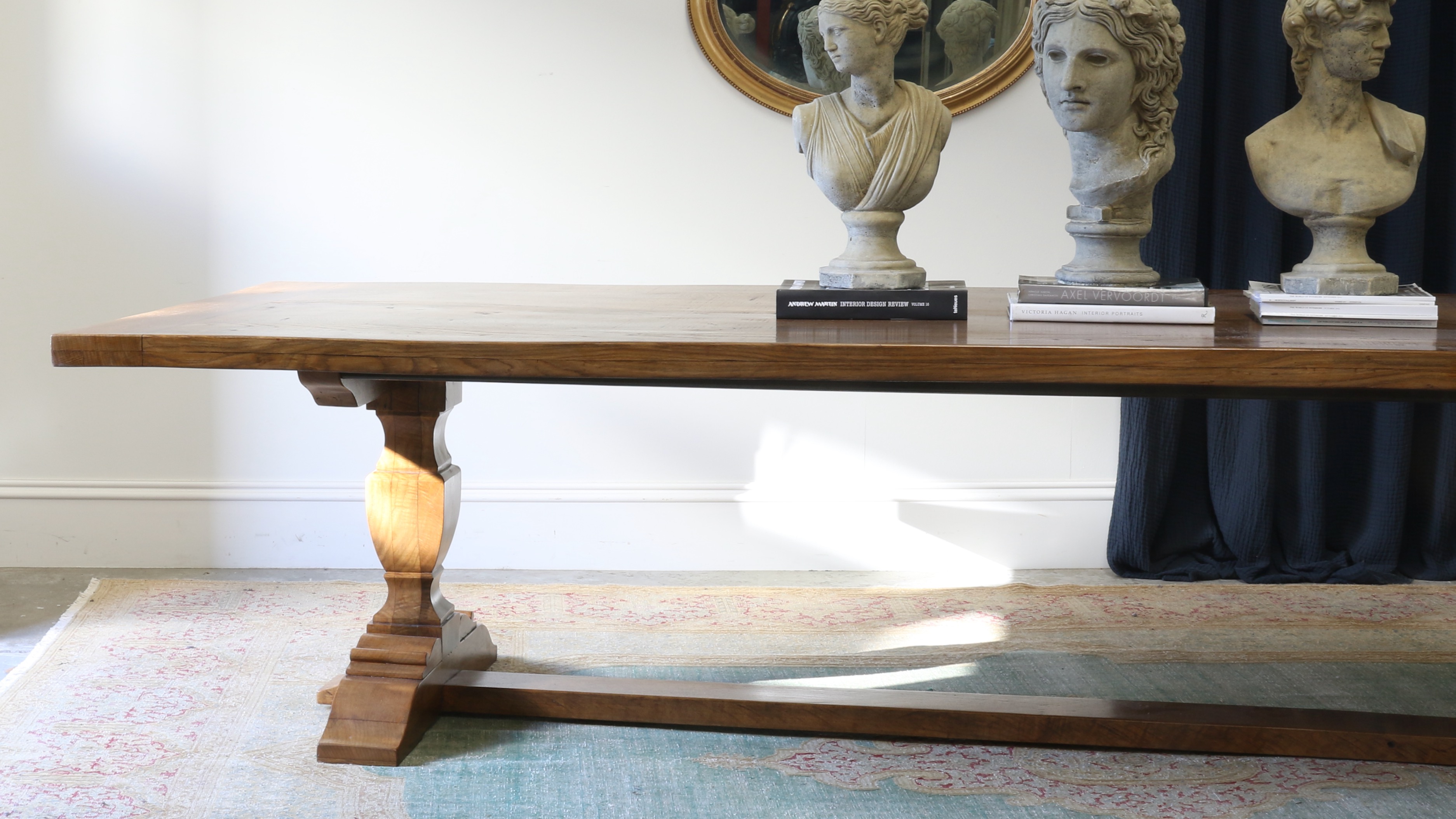 Castelli Chairs & The Pedestal Refectory Table