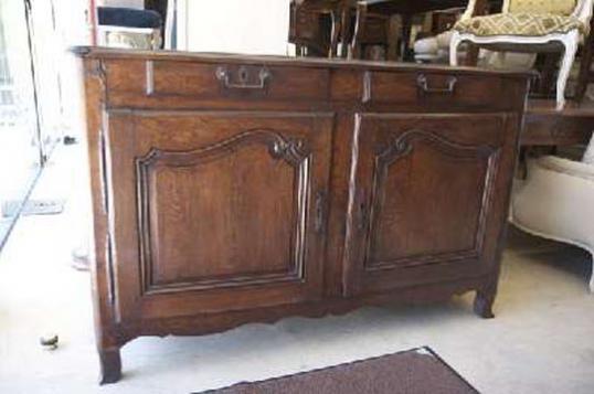 Louis XIV Oak Dresser Base