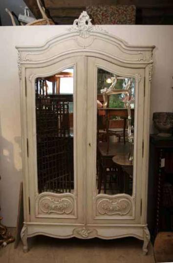 Painted French Armoire