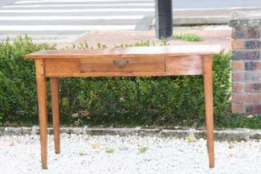 Long Cherry Side Table