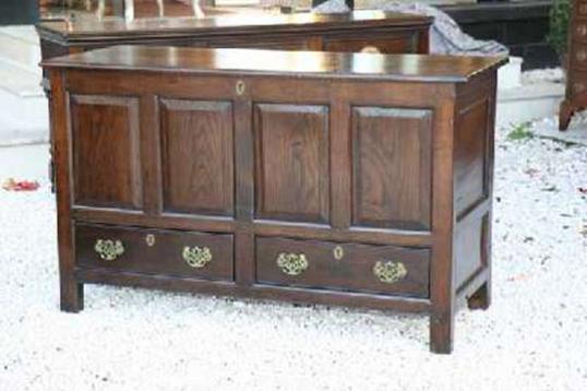 Oak Coffer or Mule Chest