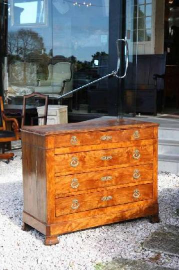 Walnut Louis Philippe Commode