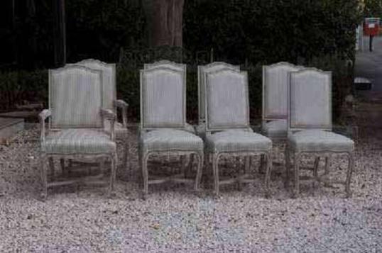 A Set of new Louis XIV Dining Chairs