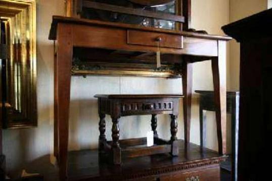 Cherry Wood Side Table