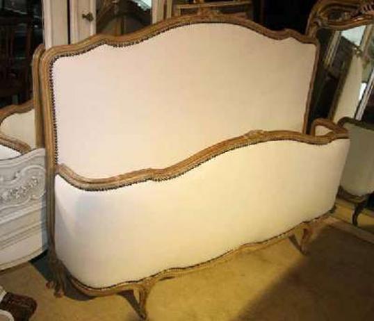 Antique Demi-Corbeille Bed