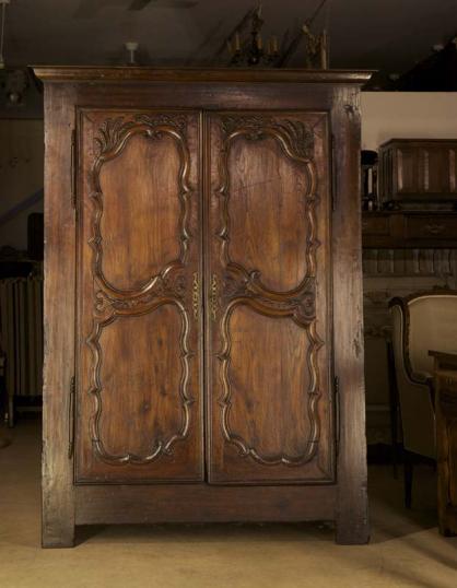 Early 18th Century Chestnut Armoire