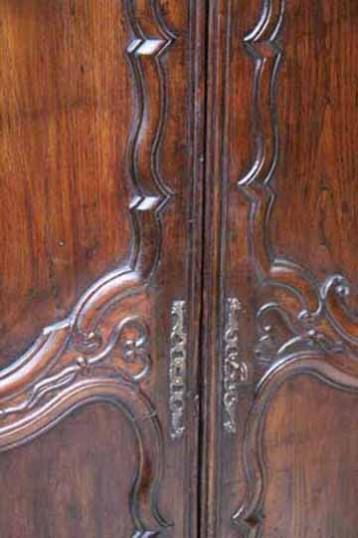 Early 18th Century Chestnut Armoire