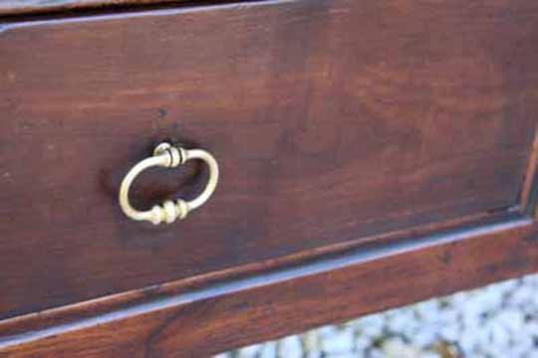 Three-drawer Side Table
