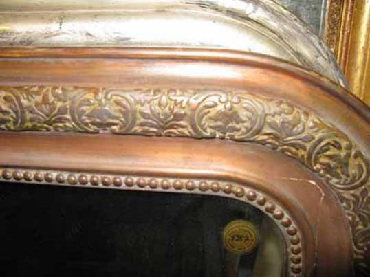Bronze French Mirror