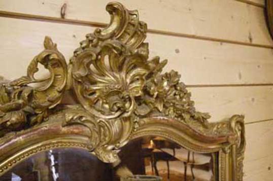 French Rococo Mirror