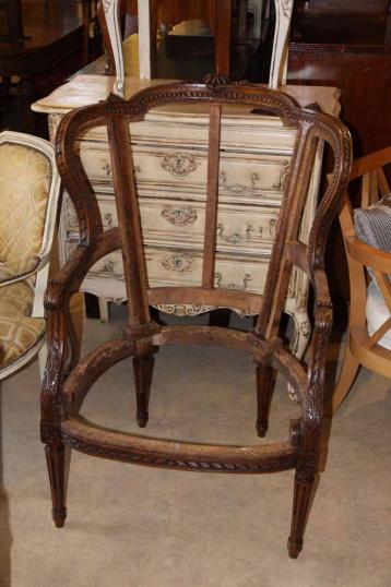 Louis XVI Wing Chair