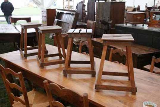 Four Elm Stacking Stools