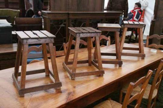 Four Elm Stacking Stools