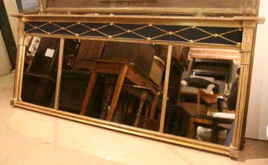 Regency Overmantle Mirror