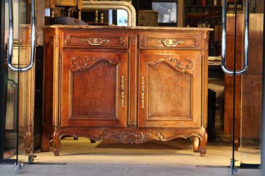 Marble-topped Dresser/Buffet