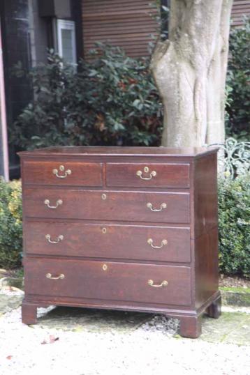 George I Oak Chest of Drawers