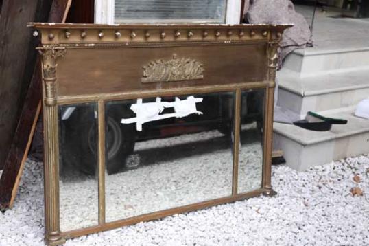 Regency Overmantle Mirror