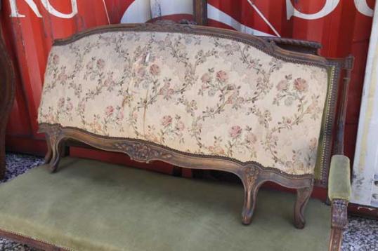 Antique Demi-Corbeille Bed