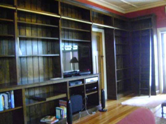 Library/Corner/Dresser/Overdoor Bookcase