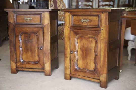 18thC Bedside Cabinets