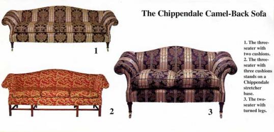 Chippendale-Style Couch