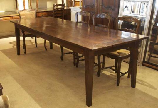 An attractive antique French Provincial Dining Table