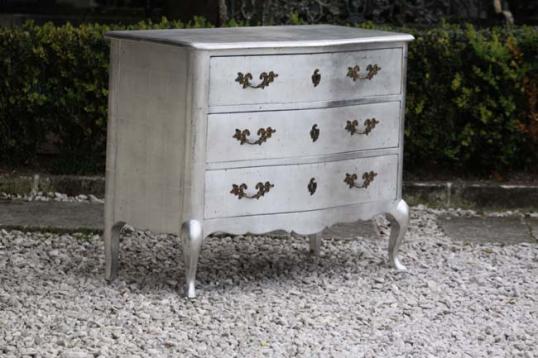 Silver French Commode