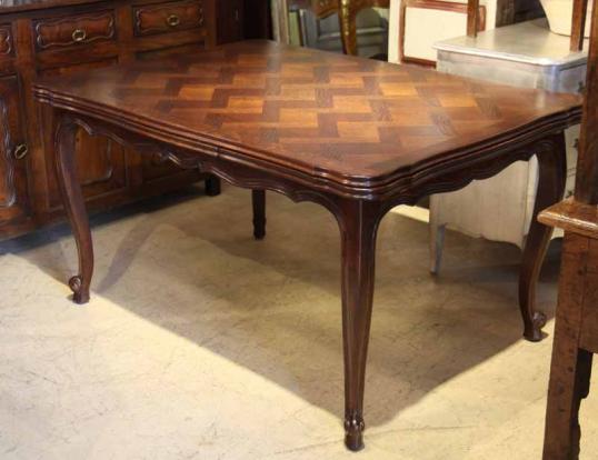 Parquet Dining Table