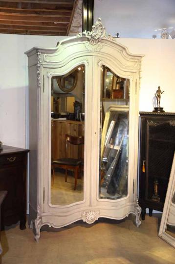 French Painted Armoire