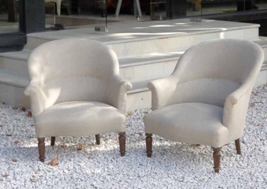 French Tub Chairs