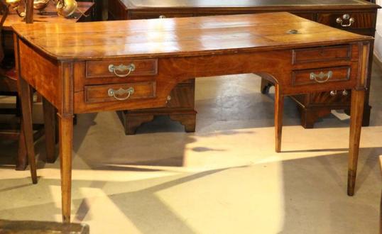 French Louis Philippe Bureau Plat