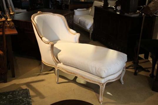 French Antique Chaise