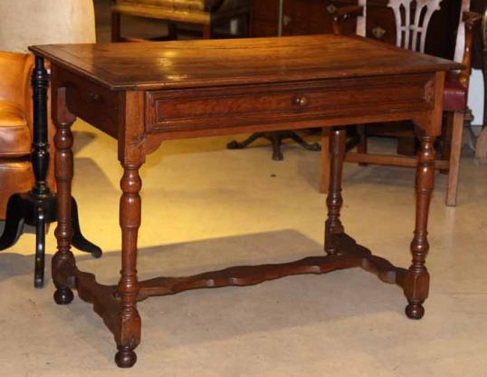 French Oak Side Table