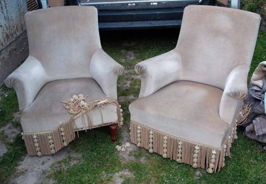 A Pair of French Armchairs