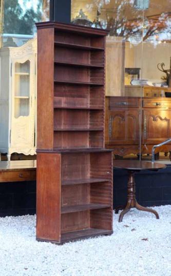 English Walnut Bookcase