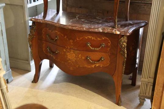 French Two Drawer Commode
