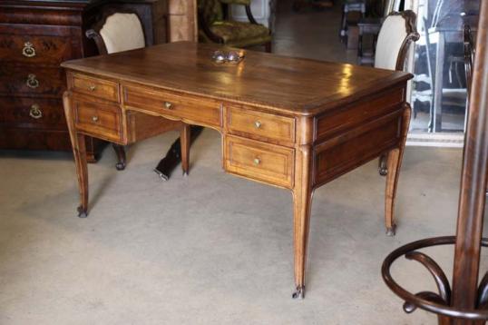 French Cherrywood Bureau Plat