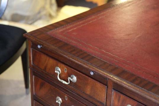 English Pedestal Desk