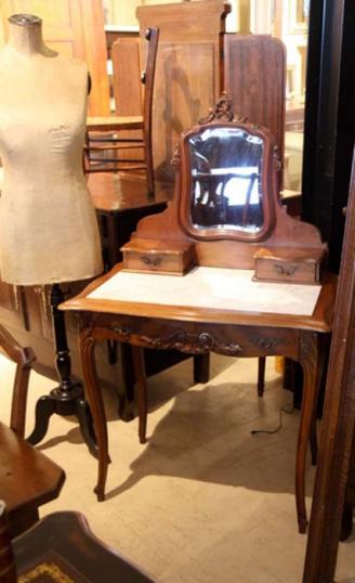 Walnut Dressing Table