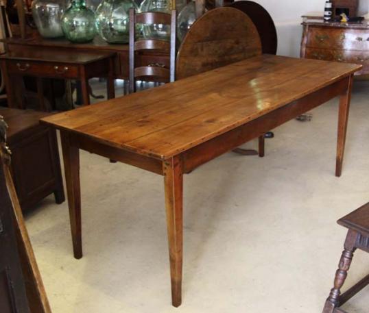 French Cherrywood Dining Table