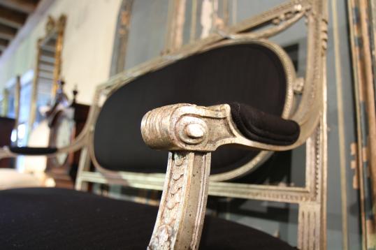 法国古董贵妃沙发