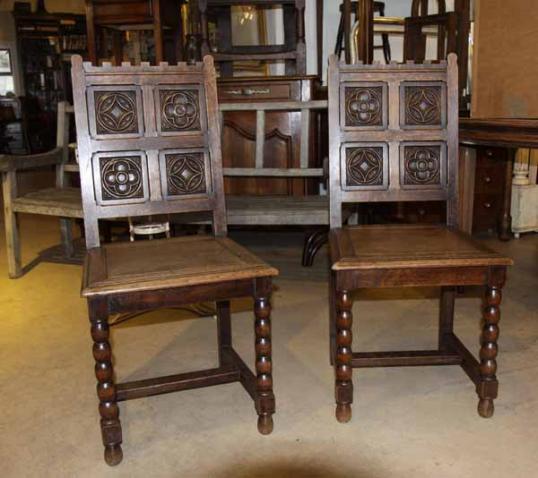 Antique Carved Chairs