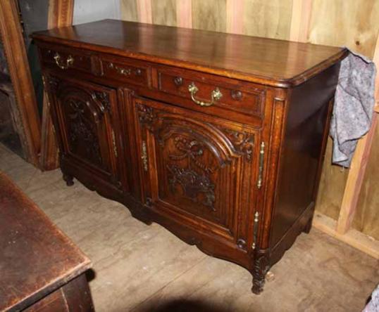 French Oak Dresser Base