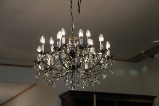 Antique Chandelier with Fifteen Lights